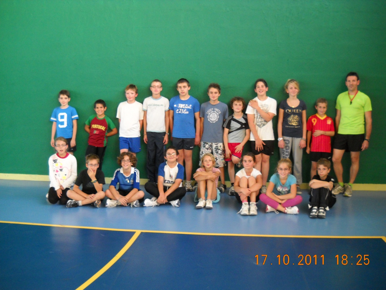 Groupe athlétisme 2011-2012