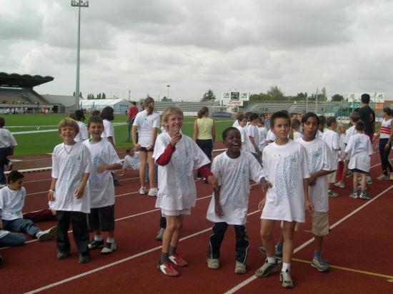 Rencontre avec Christine Arron, Championne de France