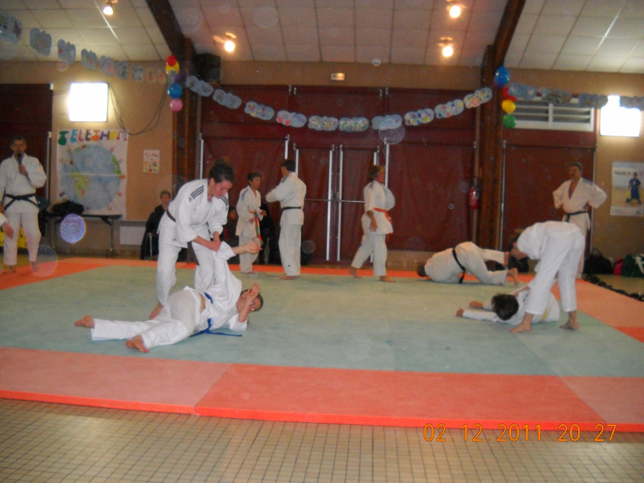 Judo 08 téléthon 2011